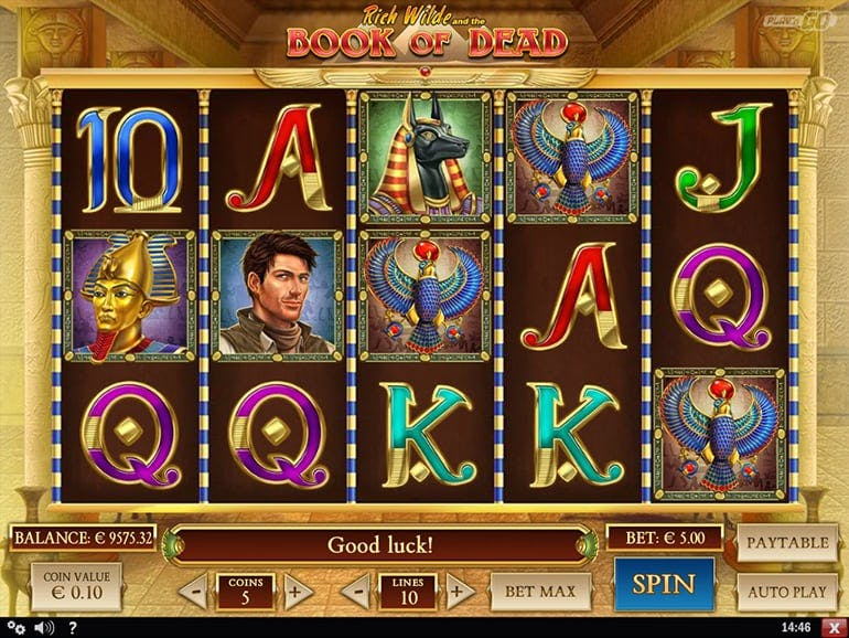 Book of Dead at Betway Casino